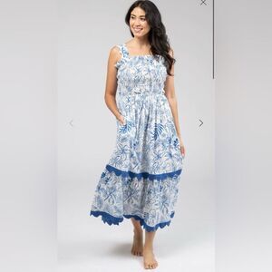 NWT Beau & Ro Joey Sketch Maxi Dress